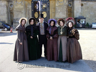 Michael with "Victorian" Ladies